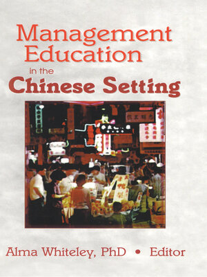 cover image of Management Education in the Chinese Setting